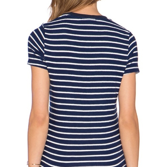 Hye Park and Lune | Harper Navy White Striped Top - Picture 2 of 8